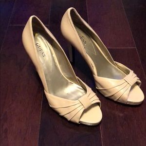 Guess Peep-Toe Pumps